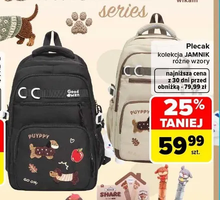 Plecak Wikam kolekcja Jamnik promocja w Carrefour Market