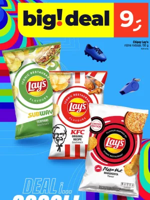 Chipsy Lay's Pizza Hut Margherita promocja w Dealz