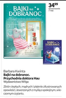 Książka Bajki na dobranoc. Przychodnia doktora Hau promocja w Empik