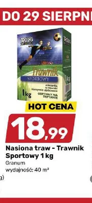 Nasiona traw Trawnik Sportowy Granum promocja w Bricomarche