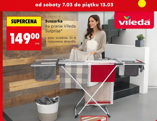 Suszarka na pranie  Surprise promocja w Biedronka