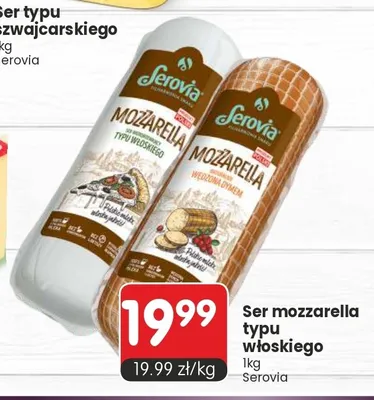 Ser mozzarella Serovia promocja w Market Point