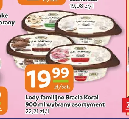 Lody familijne Bracia Koral promocja w Społem Częstochowa