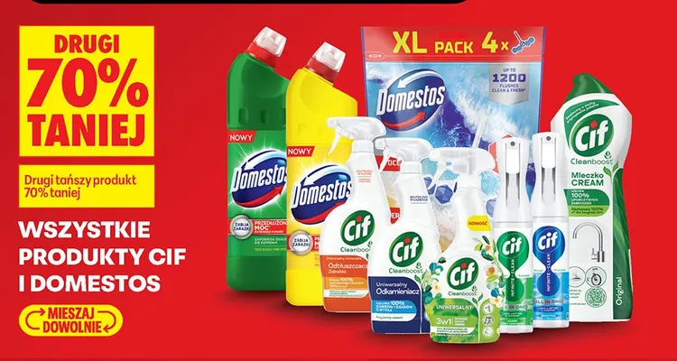 Środki czystości promocja w Biedronka