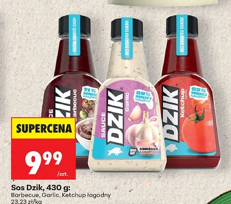 Sos Garlic Dzik promocja w Biedronka