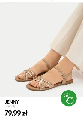 Sandały JENNY promocja w eobuwie.pl