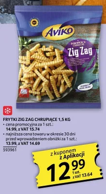 Frytki zig zag chrupkie promocja w Selgros