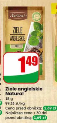 Ziele angielskie promocja w Dino