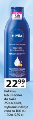 Balsam lub mleczko do ciała promocja w Auchan