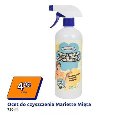 Ocet do czyszczenia Mięta promocja w Action