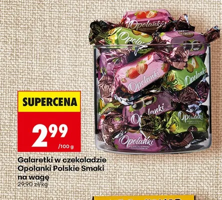 Galaretki w czekoladzie Opolanki Polskie Smaki na wagę promocja w Biedronka
