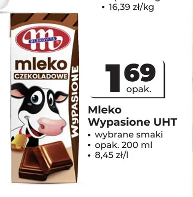 Mleko UHT Wypasione promocja w Odido