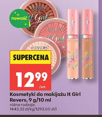 Kosmetyki do makijażu It Girl Revers promocja w Biedronka
