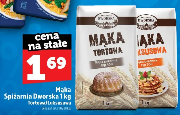 Mąka pszenna Spiżarnia Dworska Tortowa typ 450 promocja w TOPAZ