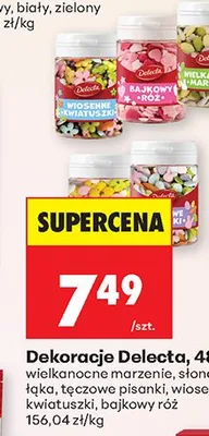 Dekoracje tęczowe pisanki promocja w Biedronka