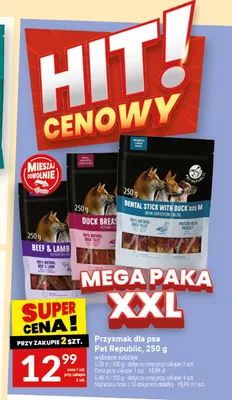 Przysmak dla psa Pet Republic promocja w Twój Market