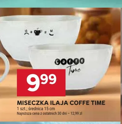 Miseczka Ilaja Coffe Time promocja w Stokrotka
