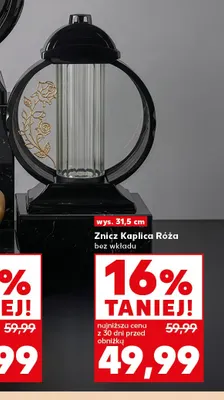 Znicz Kaplica Róża bez wkładu promocja w Kaufland