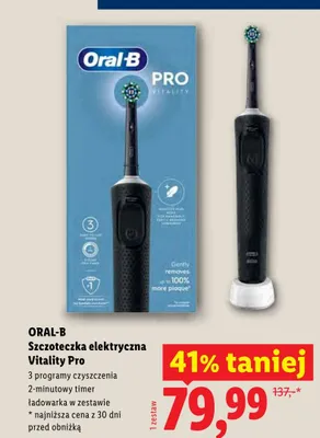 Szczoteczka elektryczna ORAL-B Vitality Pro promocja