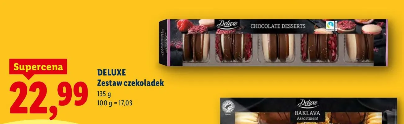 Zestaw czekoladek promocja w Lidl