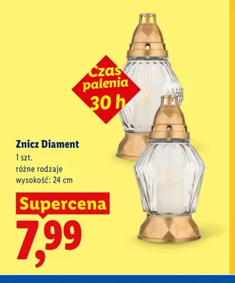 Znicz Diament promocja w Lidl
