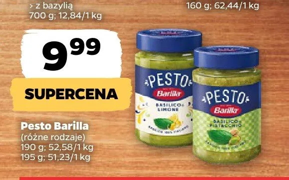 Pesto Barilla promocja w Netto