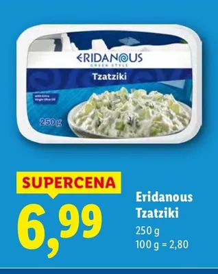Tzatziki Eridanous promocja w Lidl