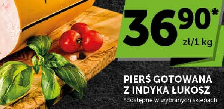 Pierś gotowana z indyka Łukosz promocja w Groszek