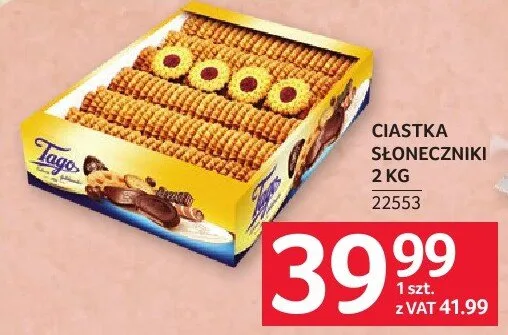 Ciastka Słoneczniki 2kg promocja w Selgros