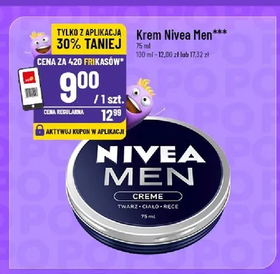 Krem Nivea Men promocja w POLOmarket