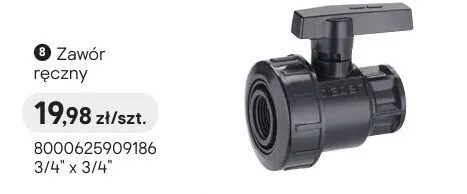 Zawór ręczny promocja w Castorama