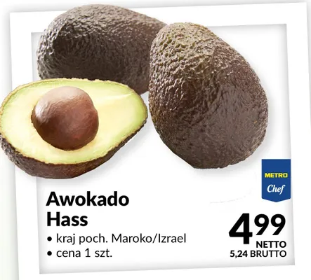 Awokado Hass promocja w Makro