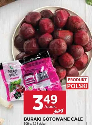 Buraki gotowane całe promocja w Stokrotka