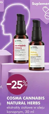 Ekstrakty ziołowe w oleju konopnym promocja w Super-Pharm