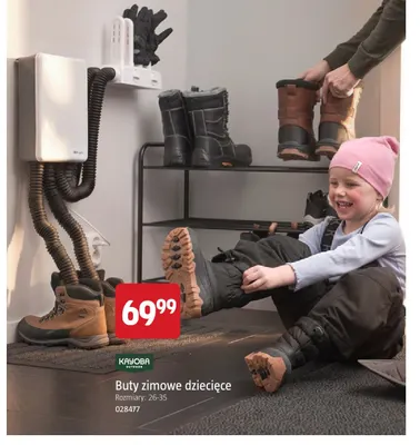 Buty zimowe dziecięce Kayoba Outdoor promocja w Jula