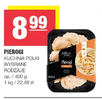 Pierogi Kuchnia Polki promocja w SPAR