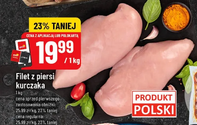 Filet z piersi kurczaka promocja w POLOmarket