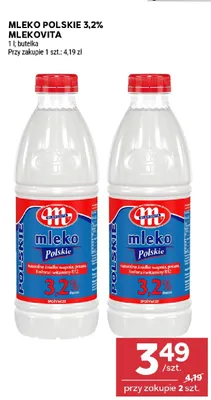 Mleko Polskie 3,2% Mlekovita promocja w Stokrotka