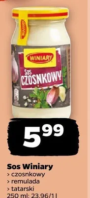 Sos tatarski Winiary promocja w Netto