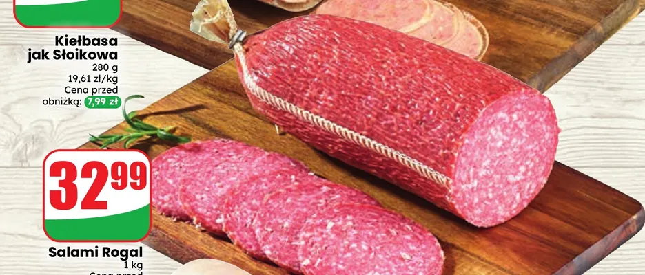 Salami Rogal Agro Rydzyna promocja w Dino