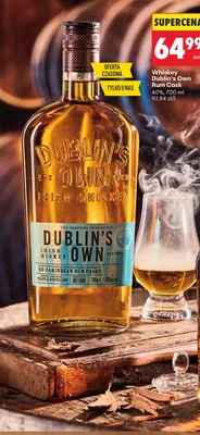 Whiskey Dublin's Own Rum Cask promocja w Biedronka
