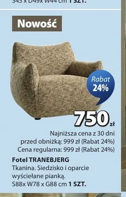 Fotel Tranebjerg promocja w Jysk