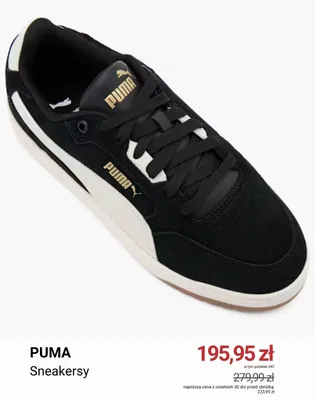 Sneakersy Puma promocja w Deichmann