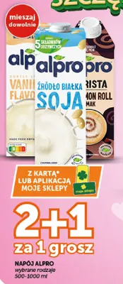 Napój Alpro Barista Cinnamon Roll promocja w Groszek