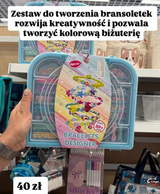 Zestaw do tworzenia bransoletek Bracelets Designer promocja w Pepco