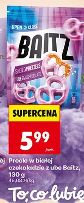 Precle w białej czekoladzie z ube promocja w Biedronka