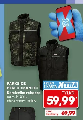 Kamizelka robocza PARKSIDE PERFORMANCE rozm. M-XXL promocja w Kaufland