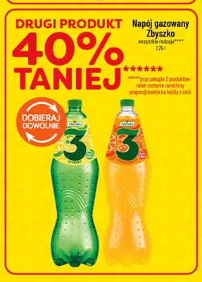 Napój gazowany Zbyszko 3 Cytryny promocja w POLOmarket