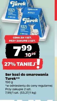 Ser kozi do smarowania Turek promocja w Netto
