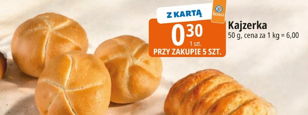 Kajzerka promocja w Leclerc